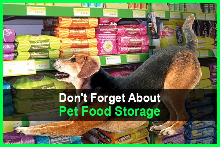 Don't Forget About Pet Food Storage