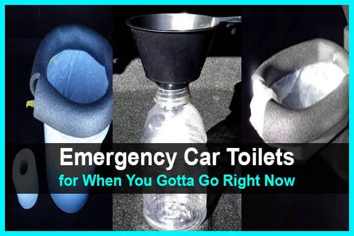 Emergency Car Toilets for When You Gotta Go Right Now