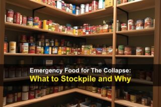 Emergency Food for the Collapse: What to Stockpile and Why