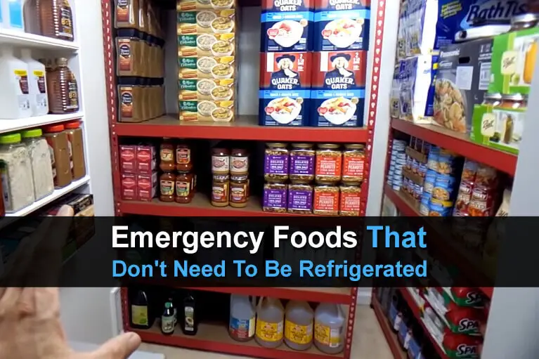 Emergency Foods That Don't Need To Be Refrigerated