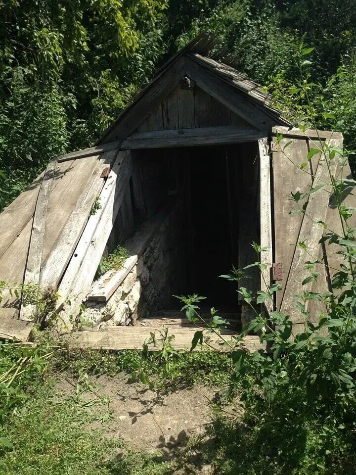Entrance To Root Cellar
