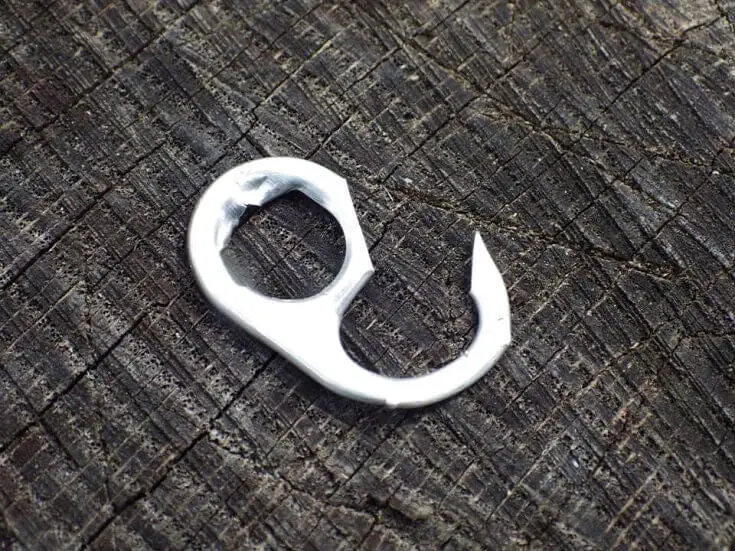 Fish Hook From Can