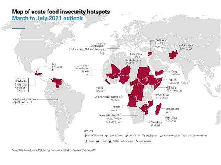 Food Insecurity Hotspots