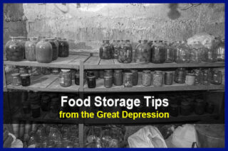 Food Storage Tips from the Great Depression