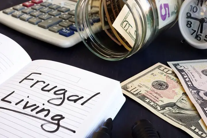 Frugal Living Money Jars