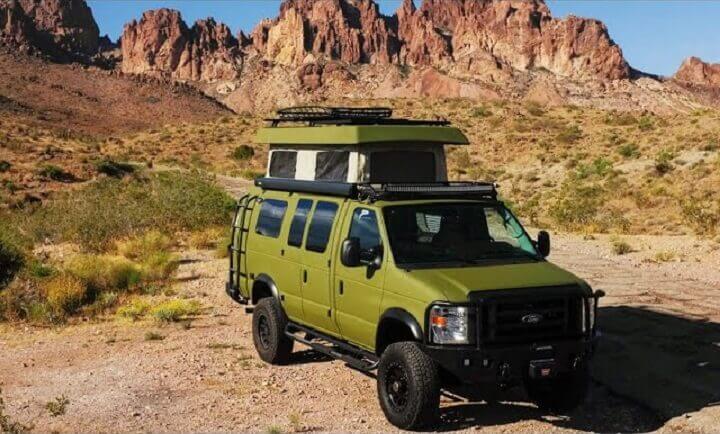 Green Sportsmobile Classic 4x4