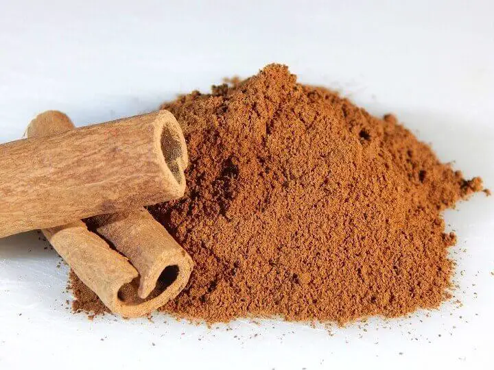 Pile of Ground Cinnamon