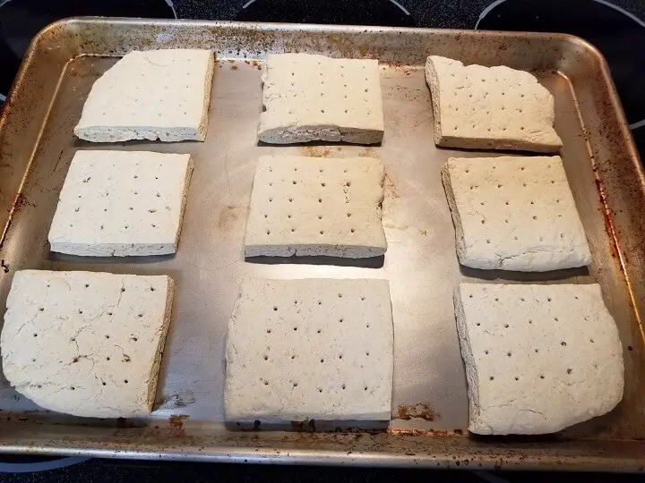Hardtack Baking