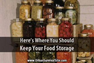 Here's Where You Should Keep Your Food Storage