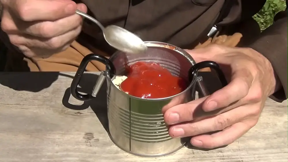 Hobo Soup with Ketchup