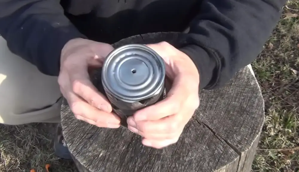 Hole in Center Bottom