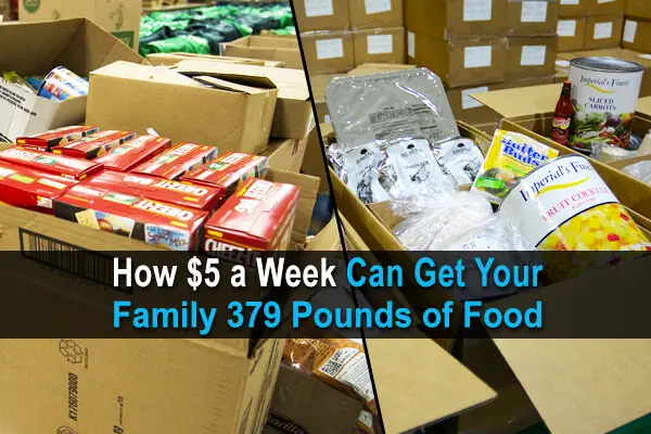 How $5 a Week Can Get Your Family 379 Pounds of Food