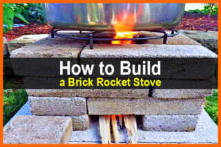 How to Build a Brick Rocket Stove