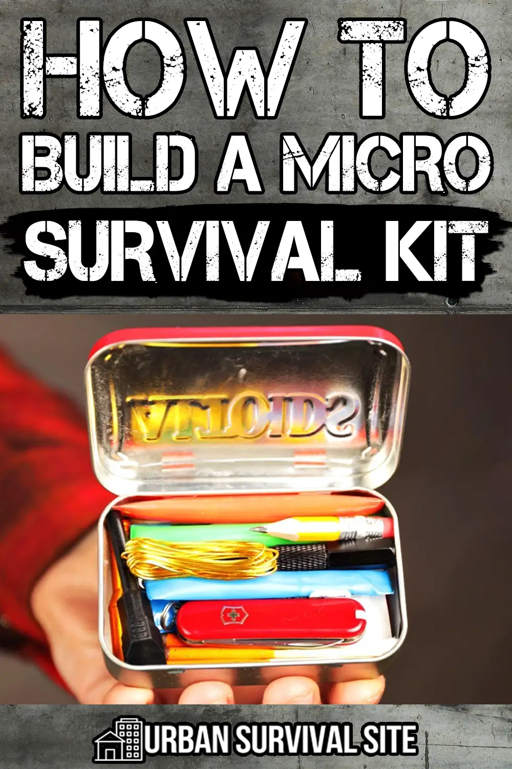 Micro Survival Kit (Kits in a Small Tin) Ngcb11