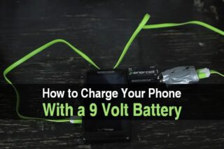 How to Charge Your Phone With a 9 Volt Battery