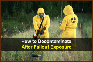 How to Decontaminate After Fallout Exposure