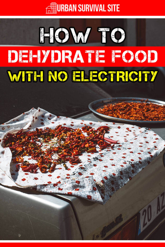 How to Dehydrate Food with No Electricity