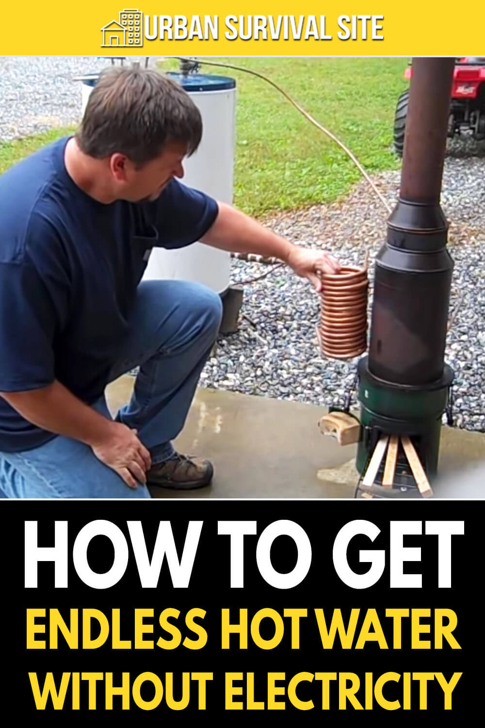 How To Get Endless Hot Water Without Electricity