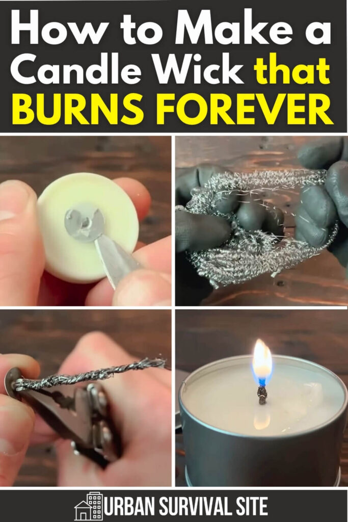 How To Make A Candle Wick That Burns FOREVER