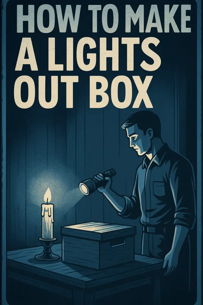 How to Make a Lights Out Box
