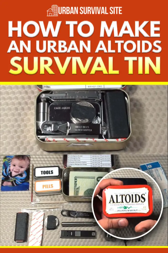 How to Make an Urban Altoids Survival Tin