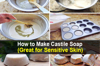 How to Make Castile Soap (Great for Sensitive Skin)