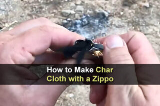 How to Make Char Cloth with a Zippo