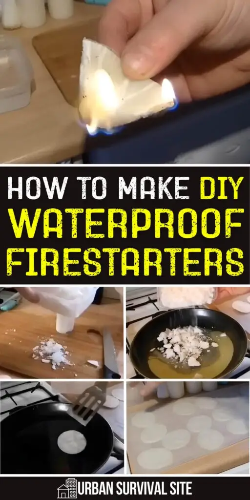 How to Make DIY Waterproof Firestarters