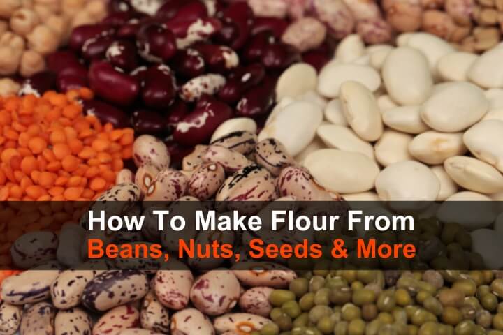 How to Make Flour from Beans, Nuts, Seeds and More