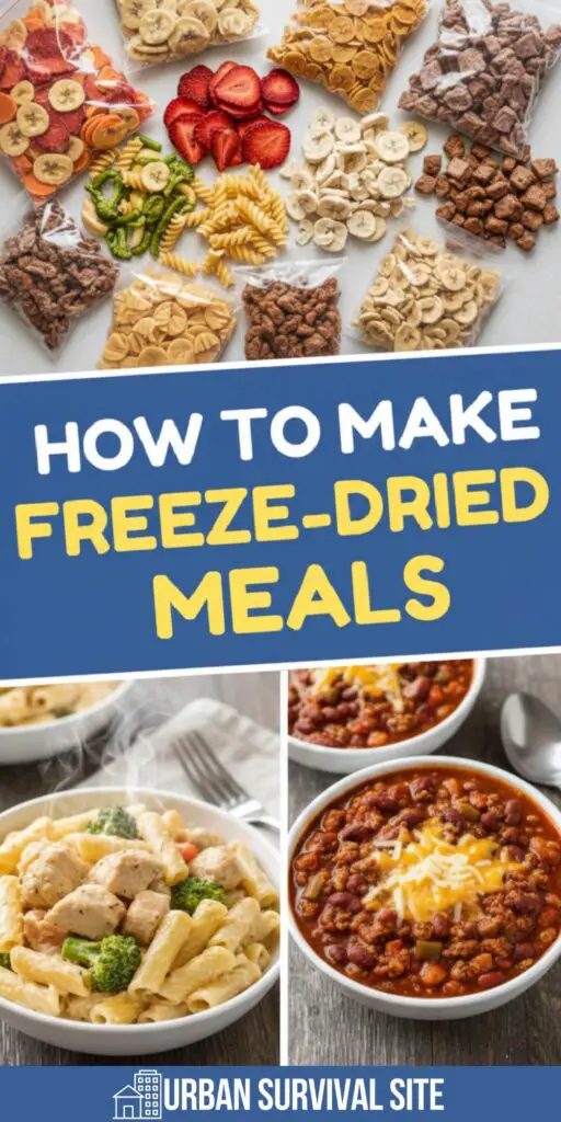 How to Make Freeze-Dried Meals