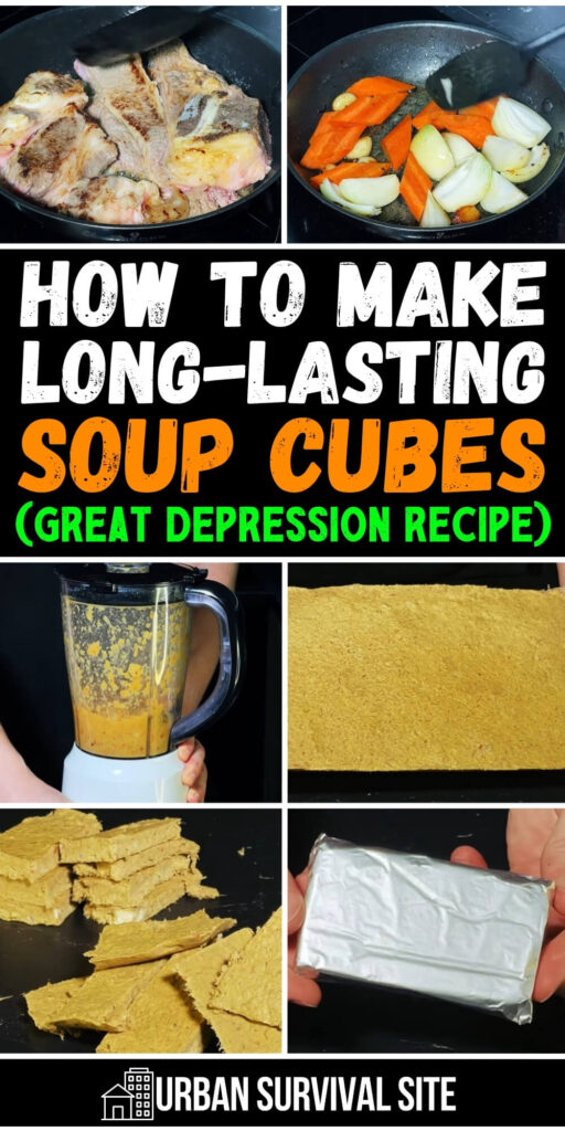How to Make Long-Lasting Soup Cubes (Great Depression Recipe)