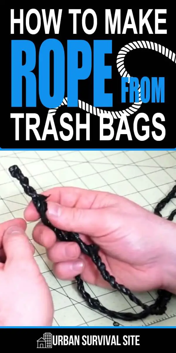 How to Make Rope from Trash Bags