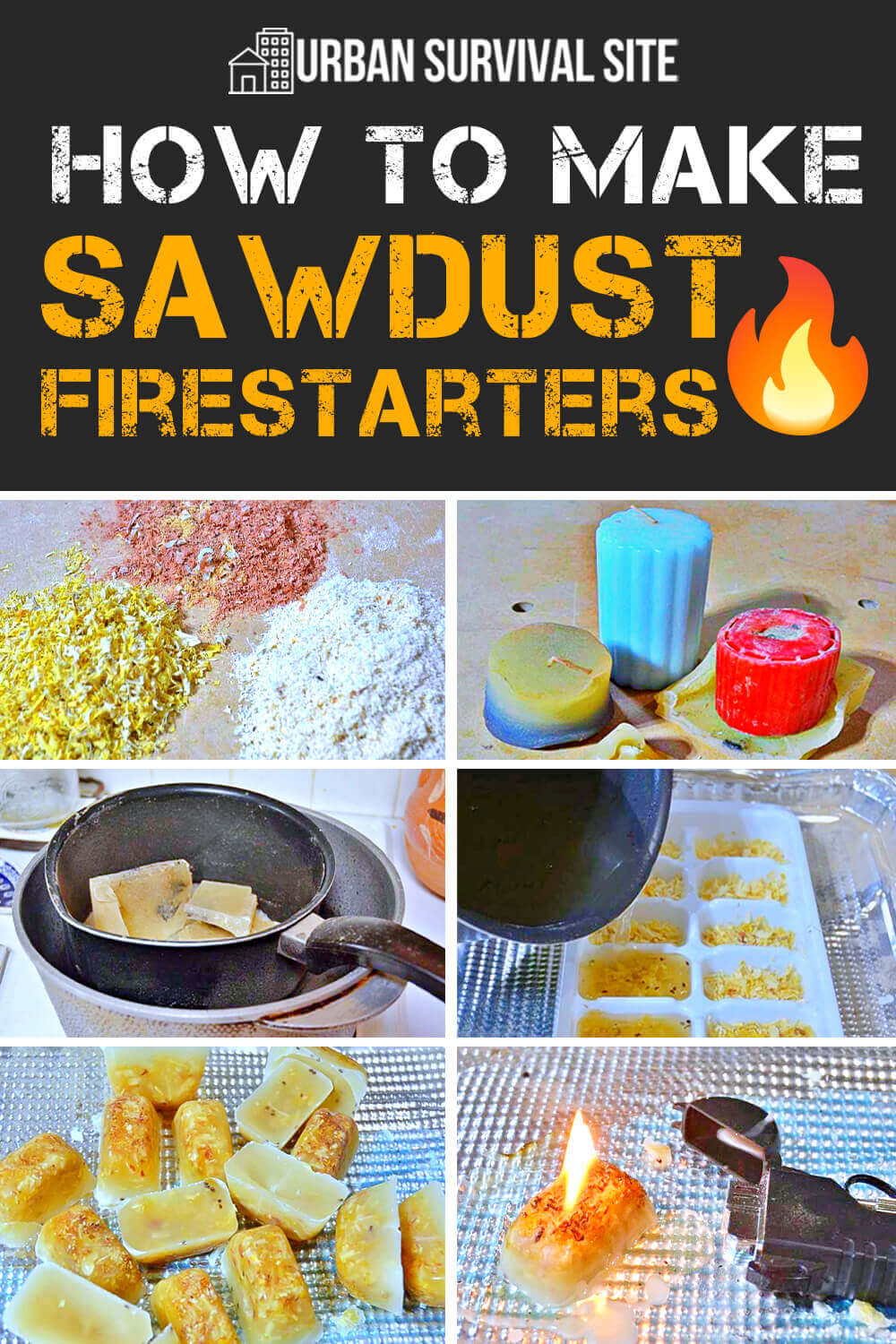 How To Make Sawdust Firestarters