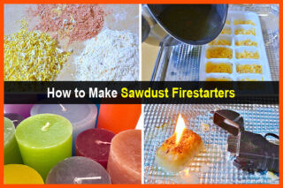 How to Make Sawdust Firestarters