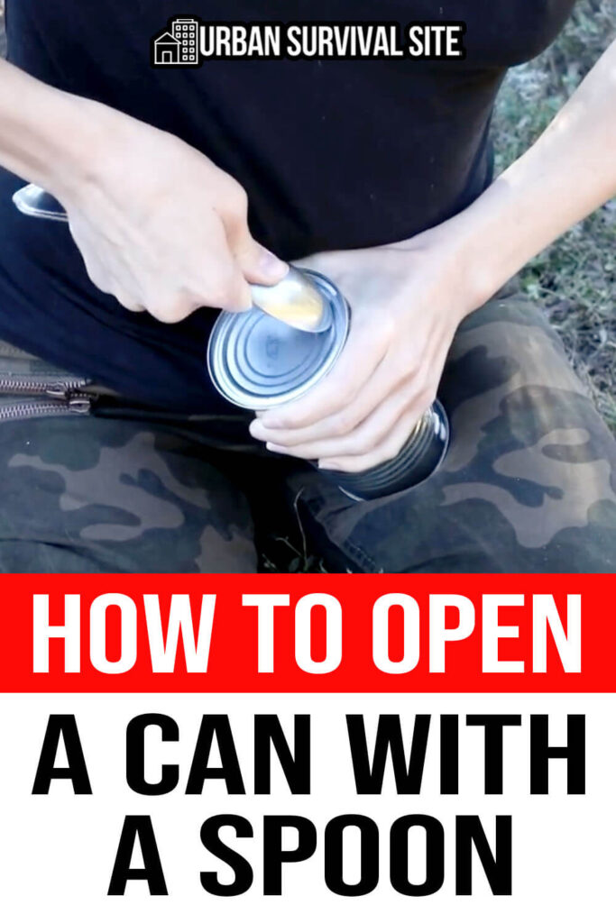 How To Open a Can With a Spoon