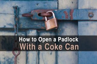 How to Open a Padlock with a Coke Can