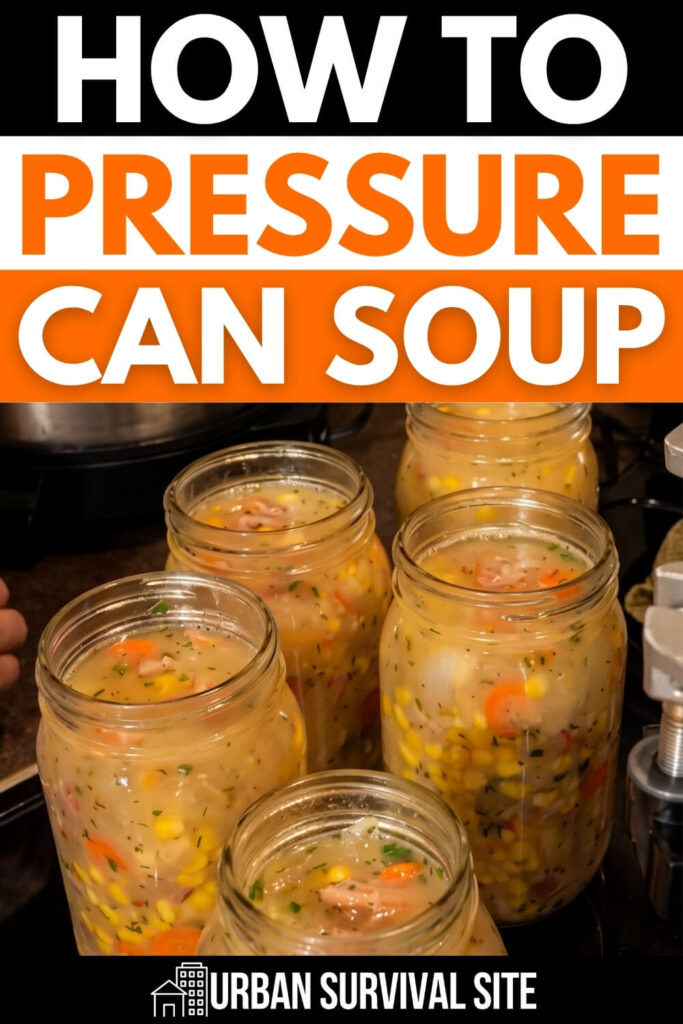 How to Pressure Can Soup