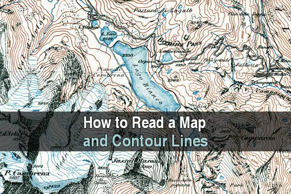 How to Read a Map and Contour Lines