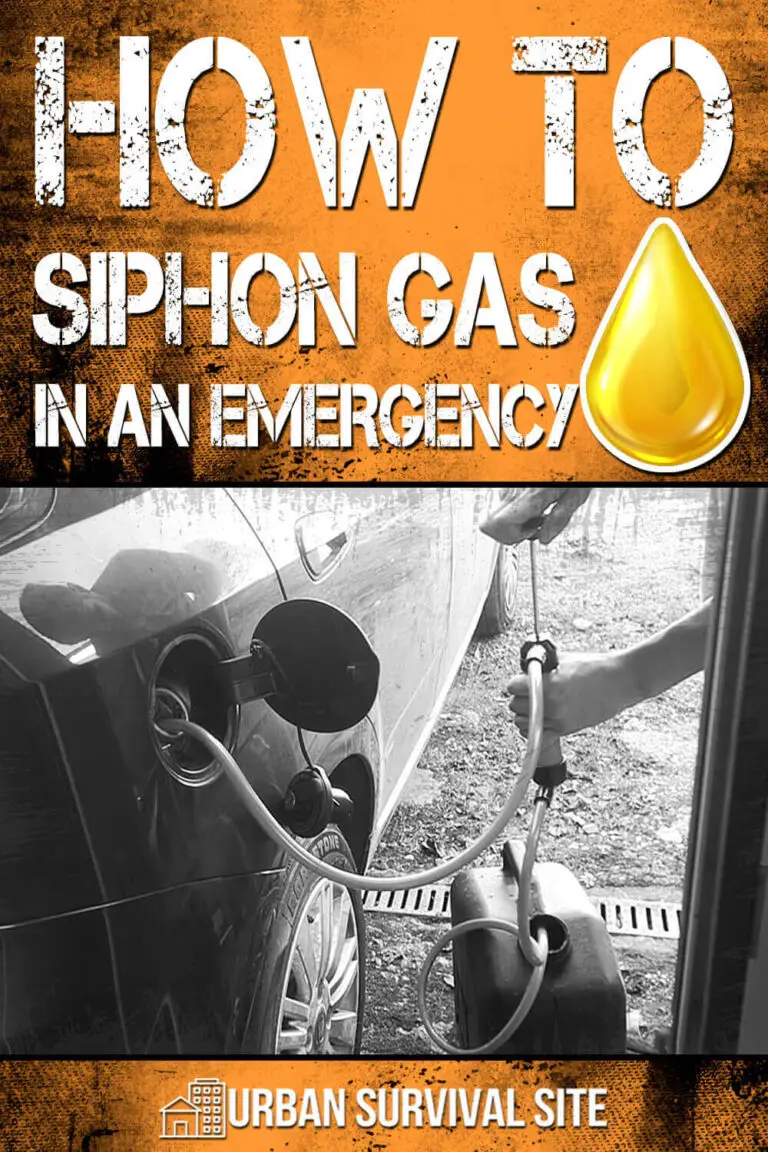 How to Siphon Gas in an Emergency Urban Survival Site