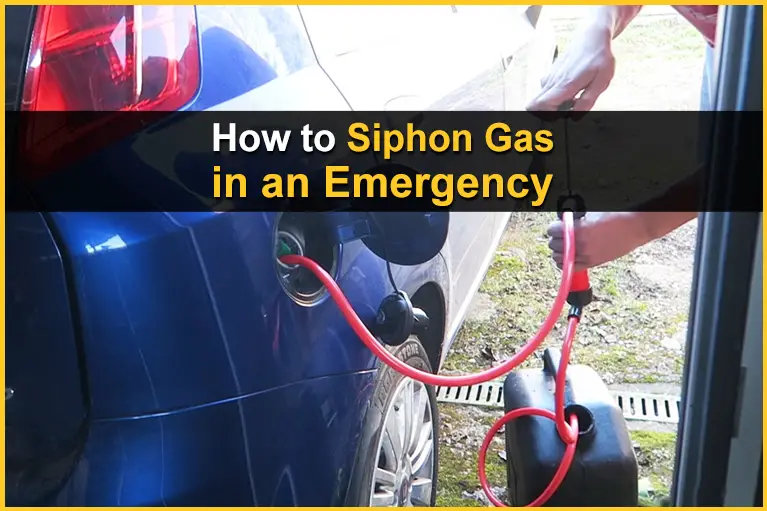 How to Siphon Gas in an Emergency