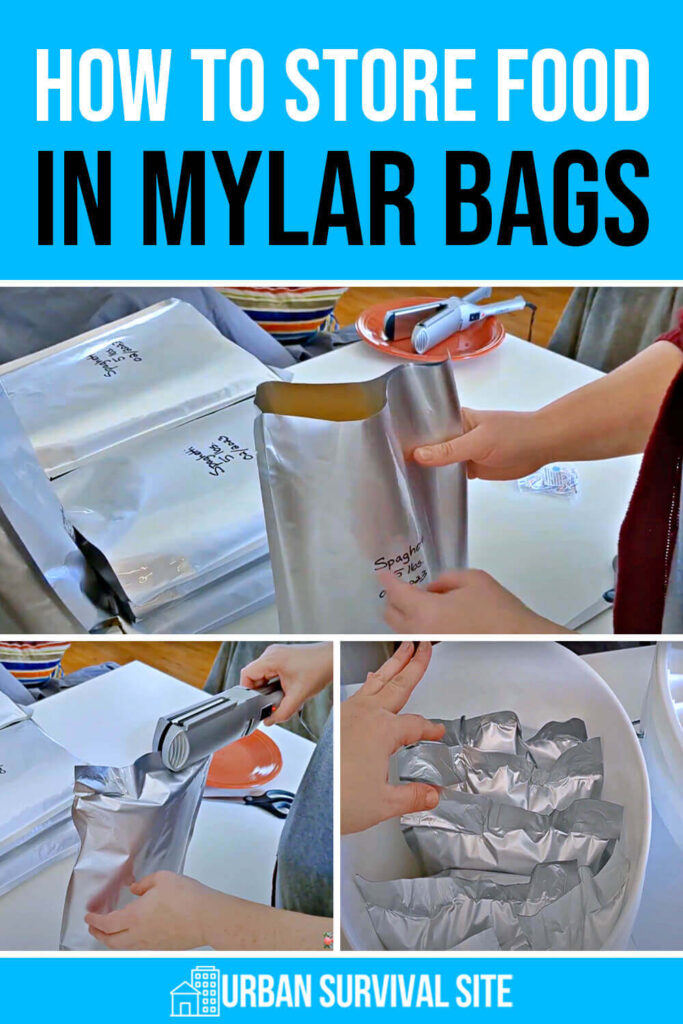 How to Store Food In Mylar Bags