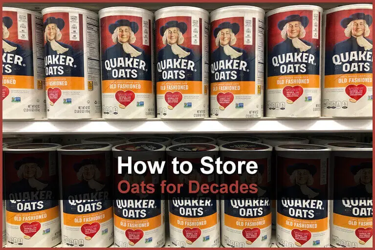 How to Store Oats for Decades
