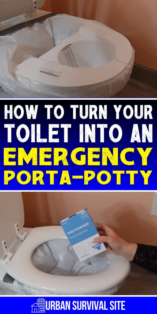 How to Turn Your Toilet Into an Emergency Porta-Potty