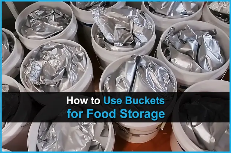 How to Use Buckets for Food Storage