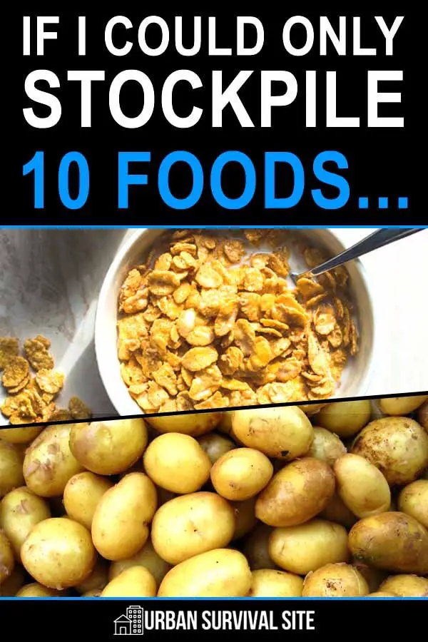 If I Could Only Stockpile 10 Foods…
