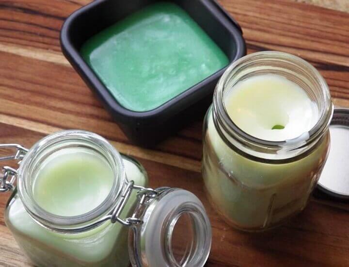 Jars of DIY Neosporin