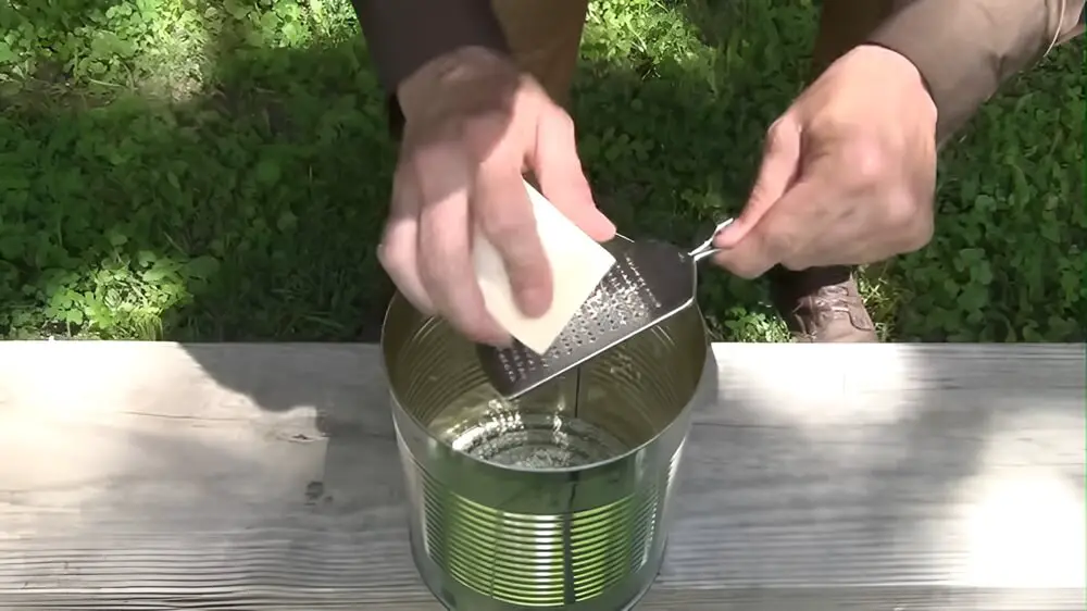 Laundry with Soap Shavings