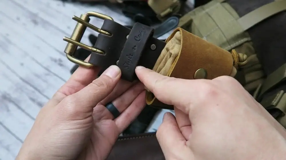 Leather Survival Belt