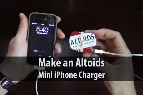 Make an Altoids Mini iPhone Charger