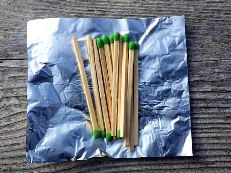 Matches On Foil